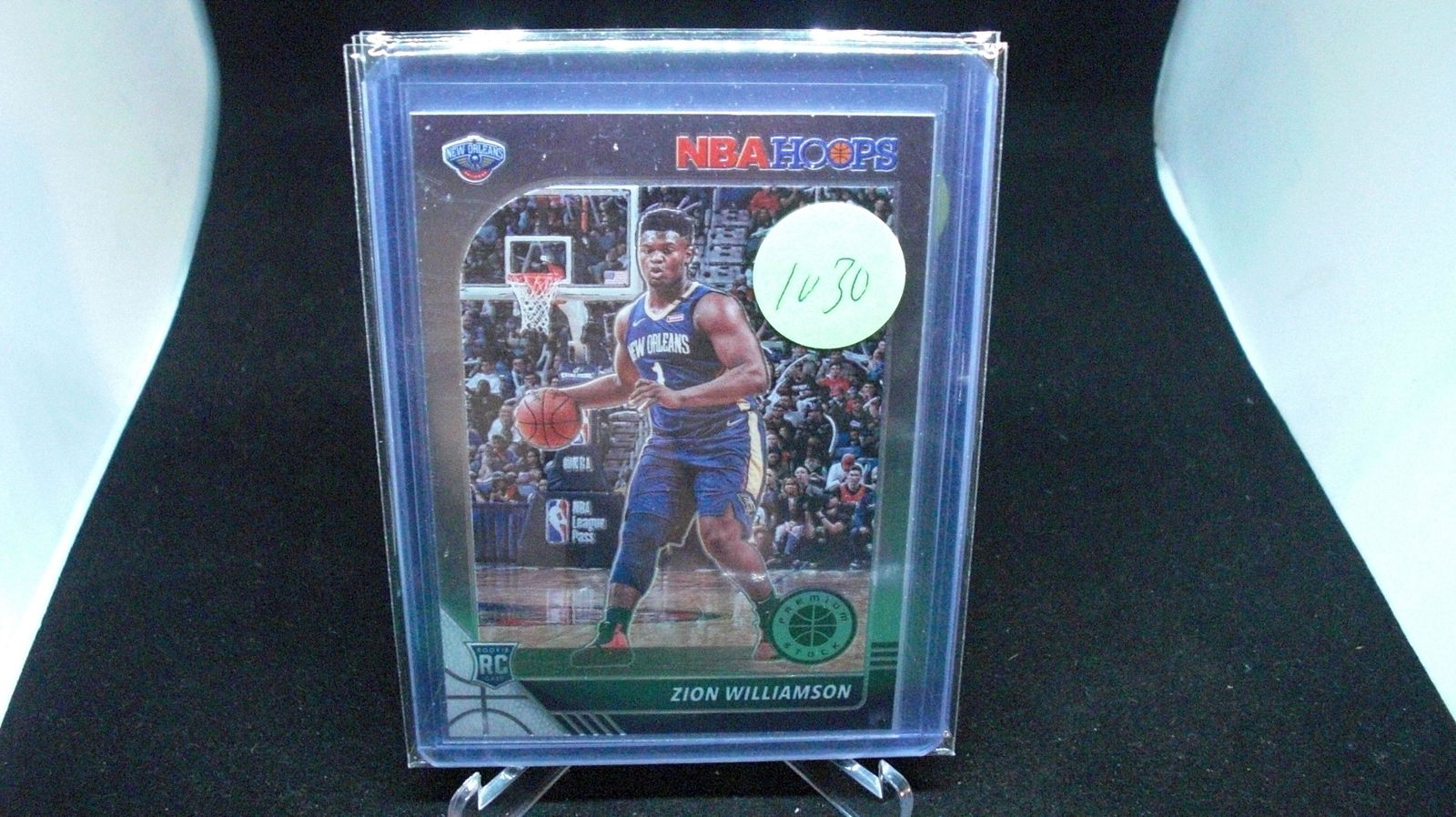 zion williamson hoops premium rookie (1 of 1)
