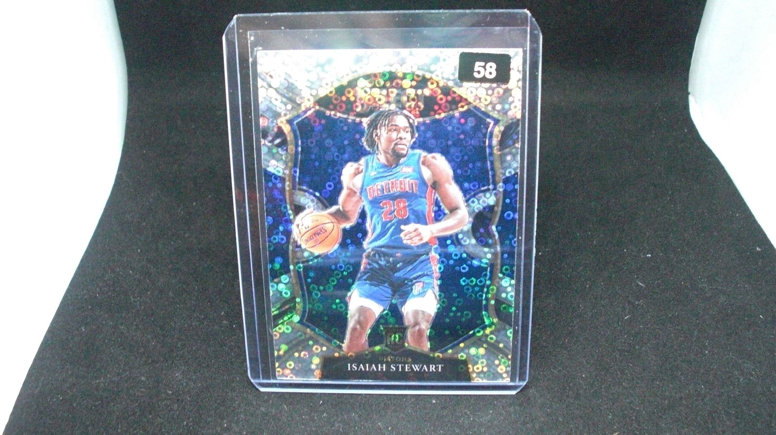 isaiah stewart silver disco rookie (1 of 1)
