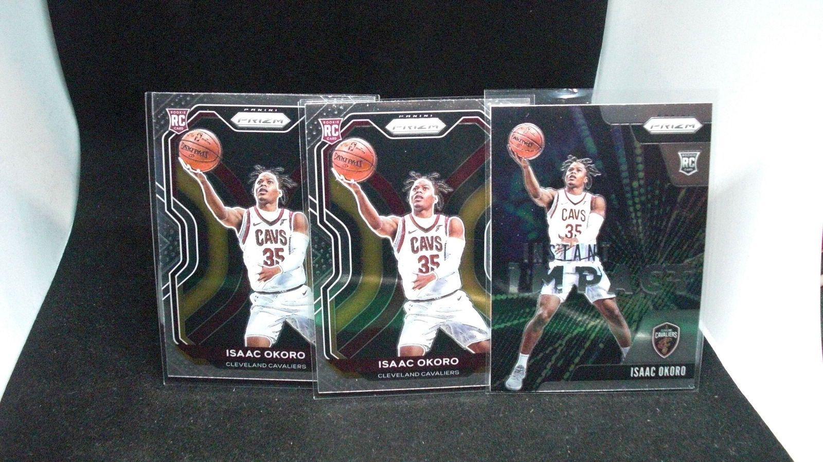 Lot of three Isaac okoro rookies (1 of 1)