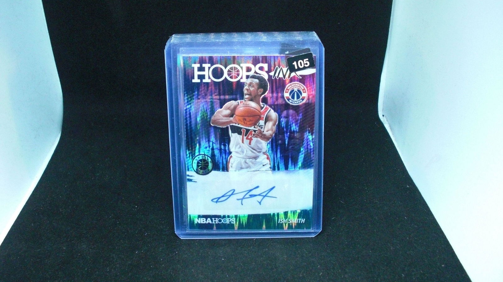 Ish Smith NBA hoops signature card (1 of 1)