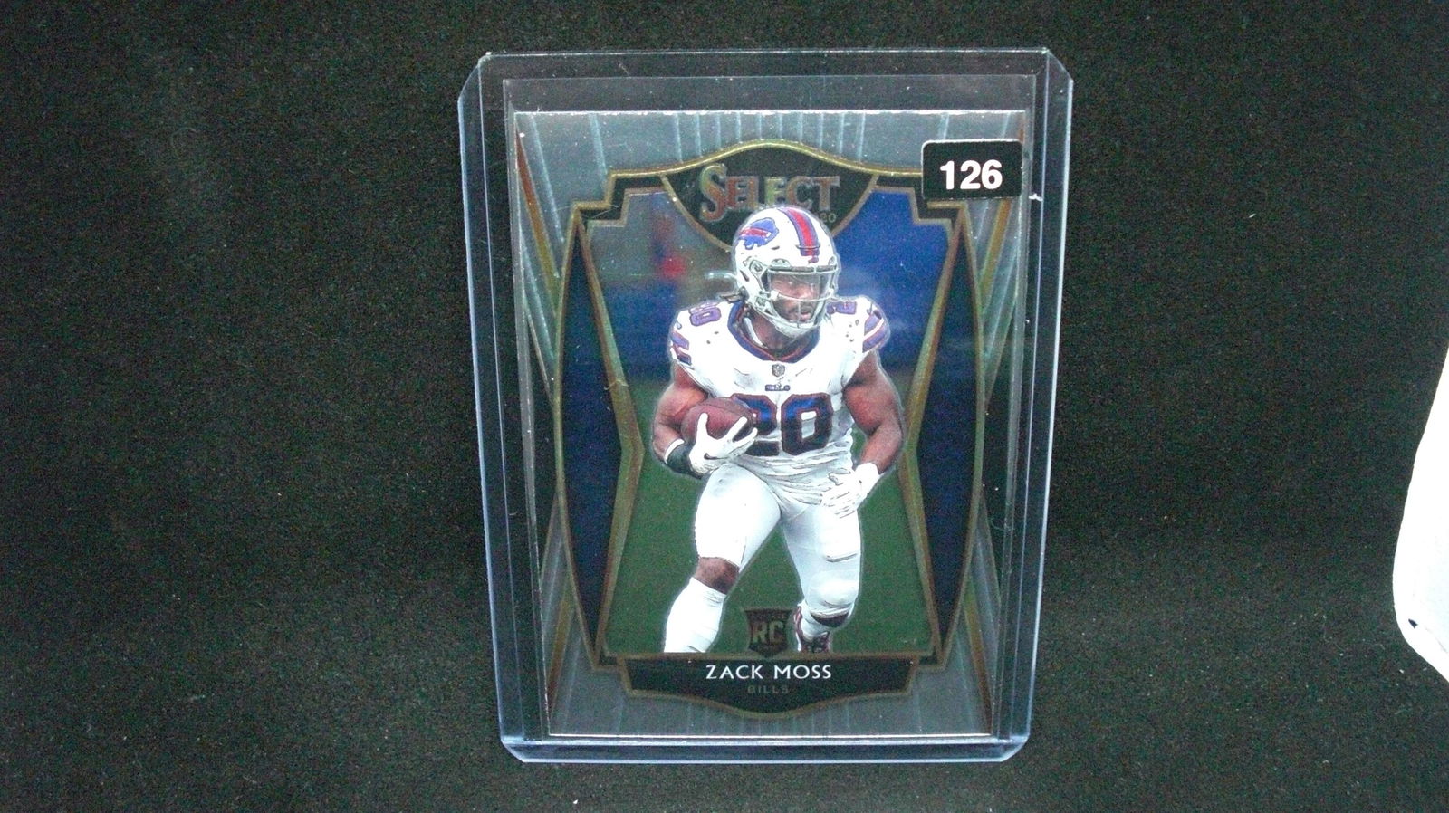 Zach Moss rookie card (1 of 1)