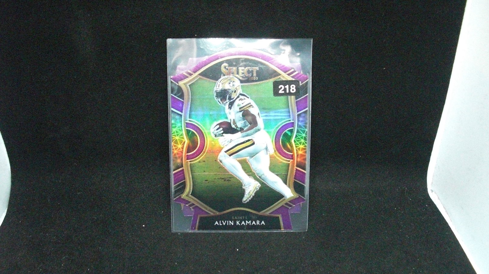 alvin kamara select purple die cut (1 of 1)