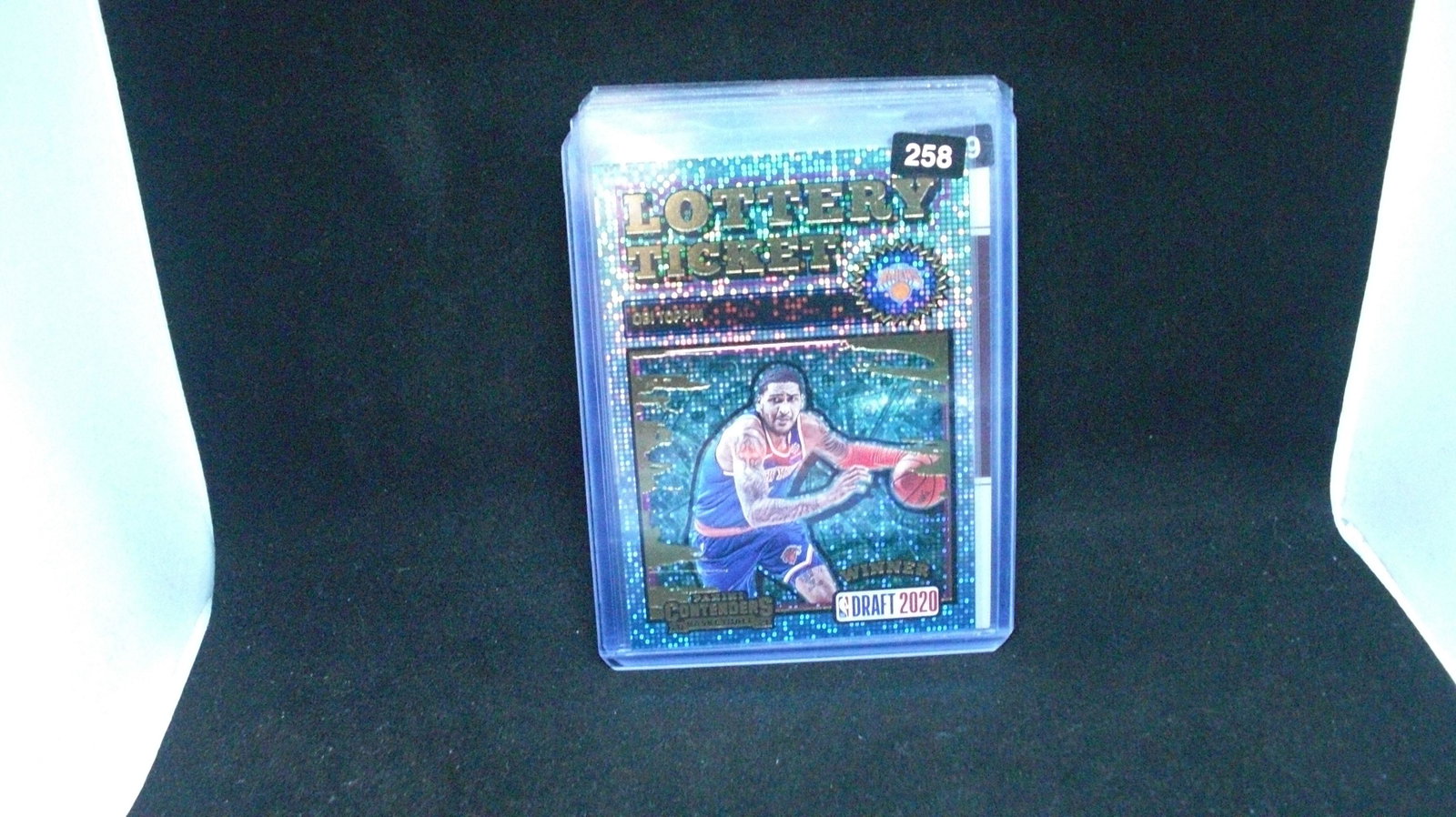 Obi toppin lottery ticket: in top loader