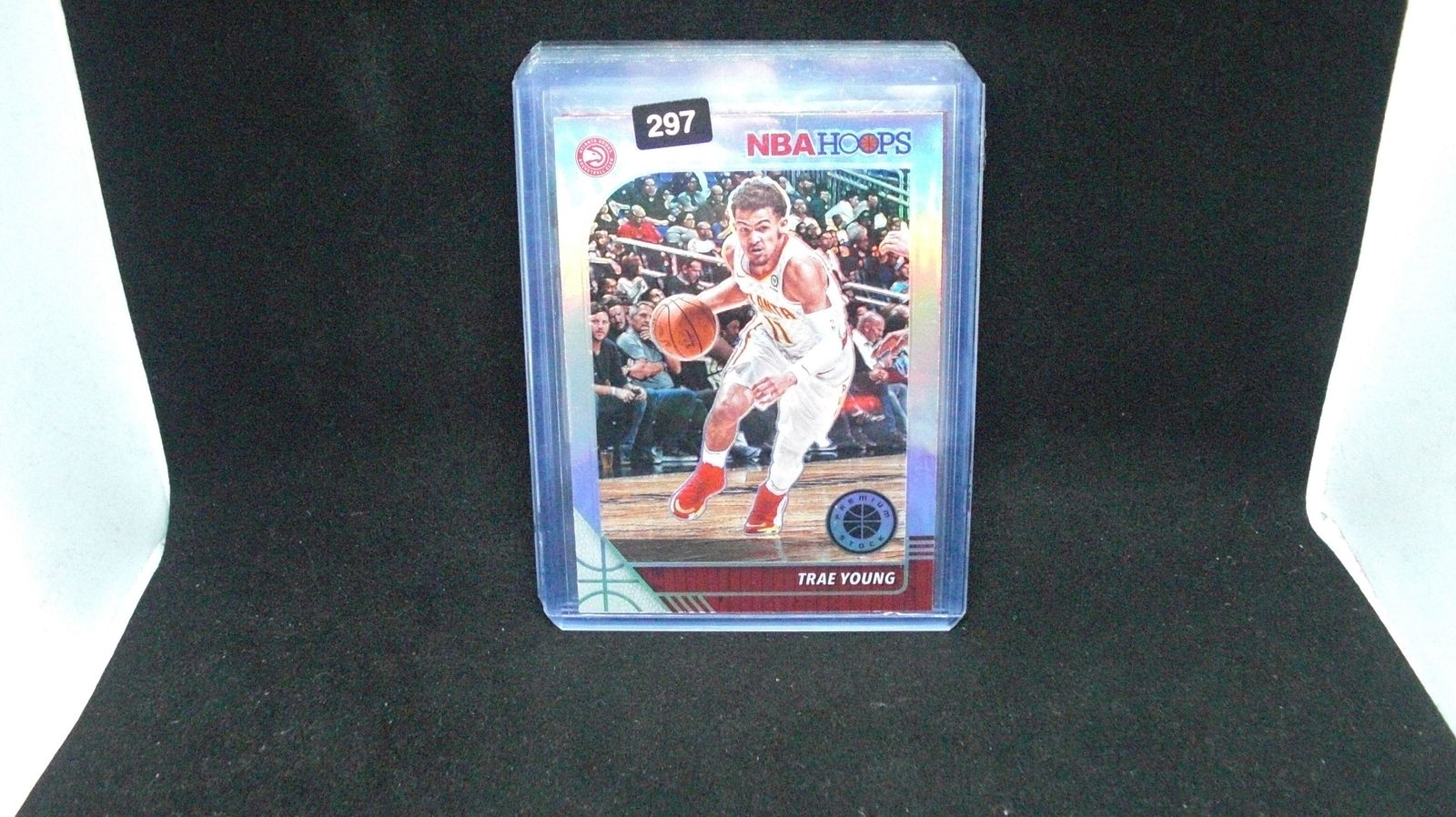 Trae young silver NBA hoops (1 of 1)