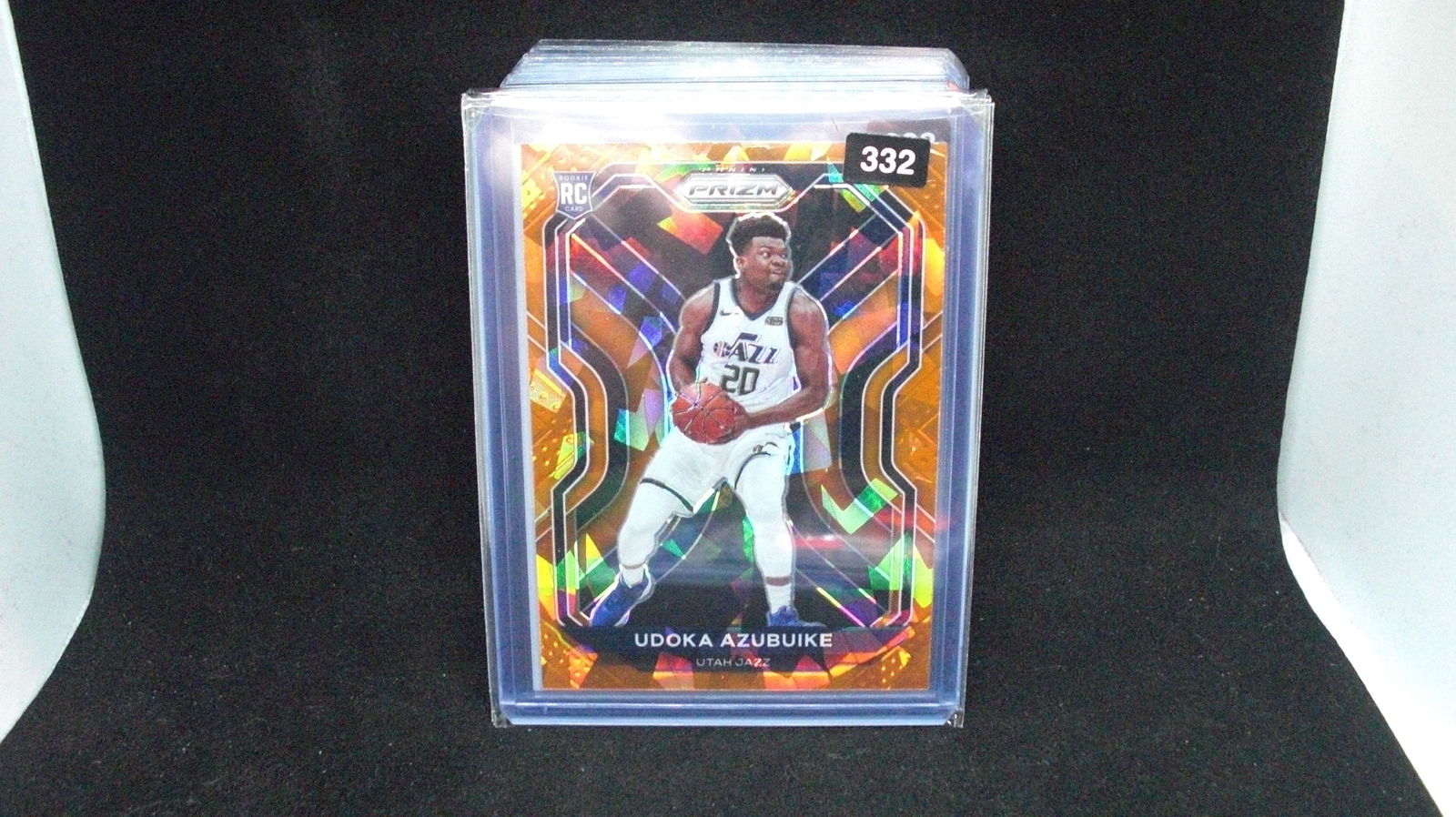 udoka azubuike rookie card ornage ice (1 of 1)