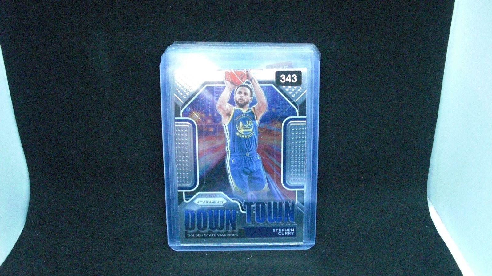 stephen curry downtown: in top loader