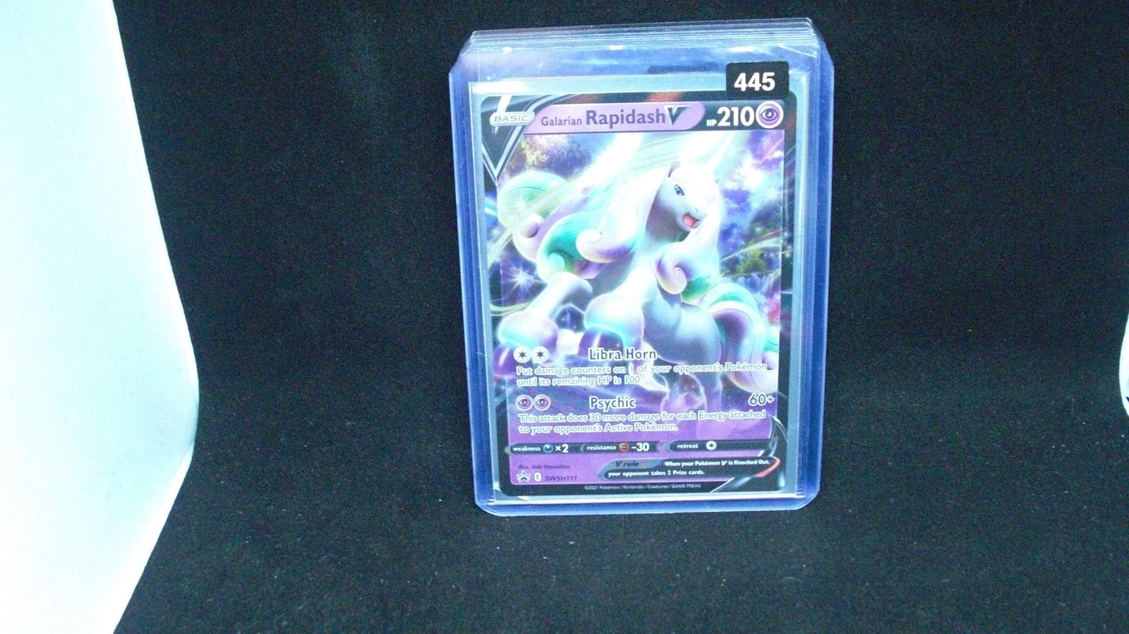 pokemon holo foil card rapidash (1 of 1)