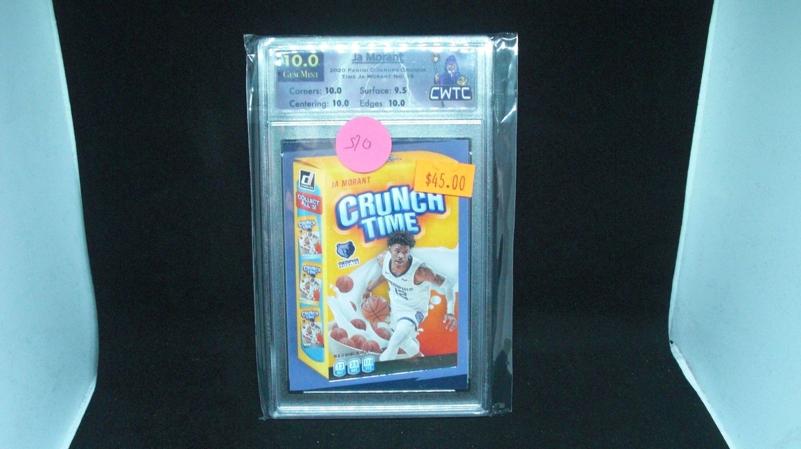 cwtc 10 gem mint ja morant crunch time (1 of 1)