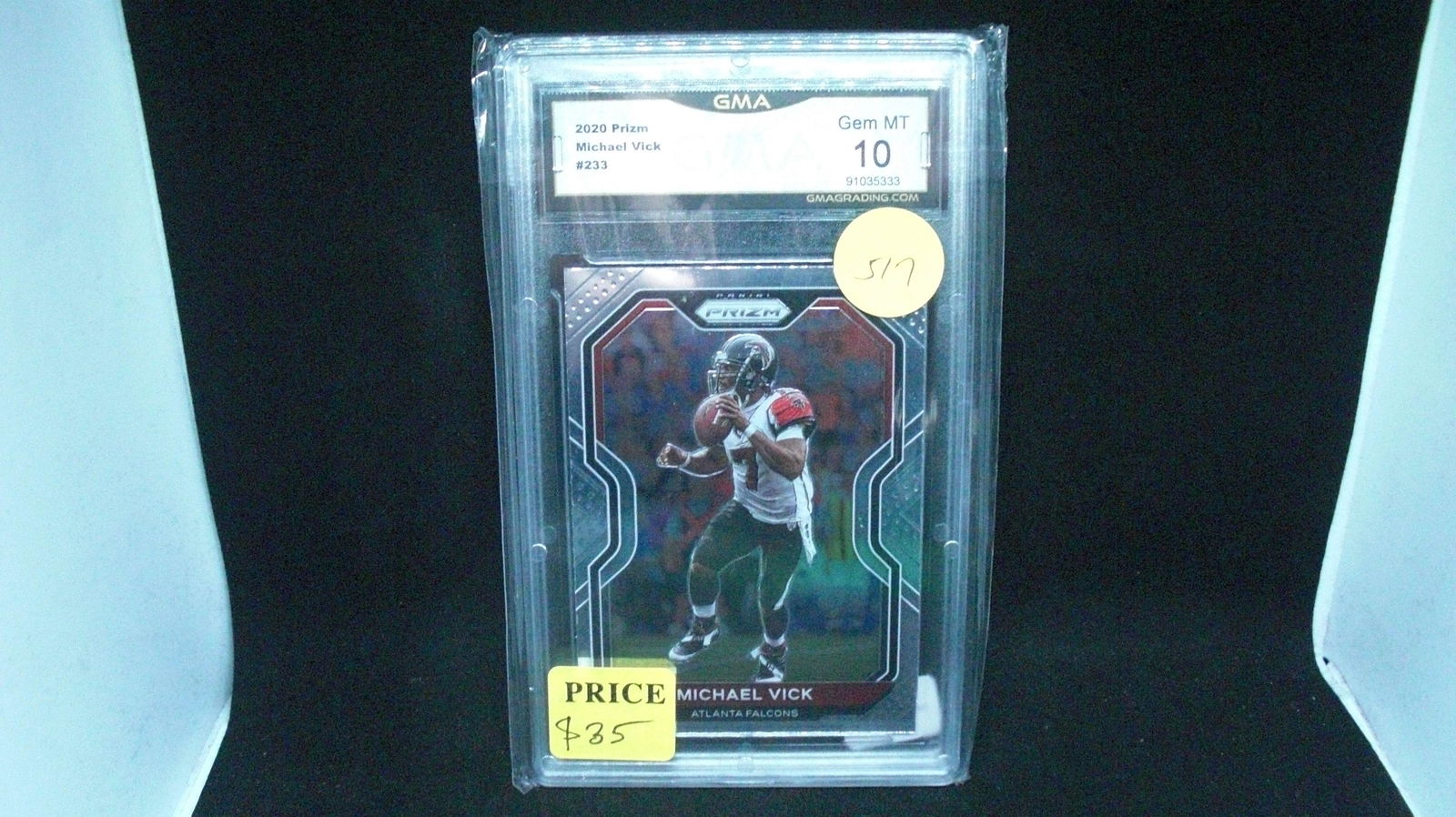 gma gem 10 michael vick prizm (1 of 1)