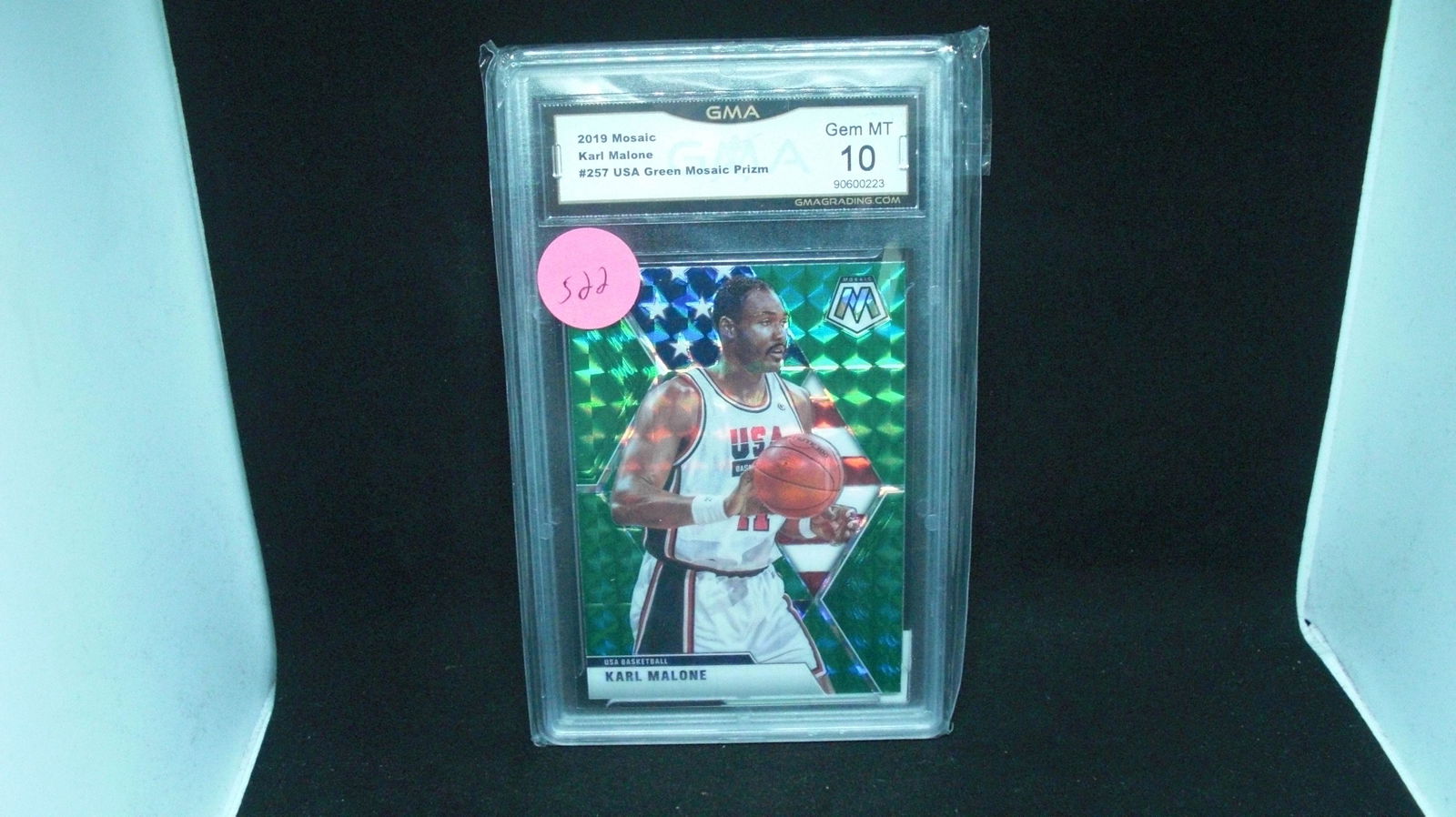 gma mint 10 karl malone green mosaic (1 of 1)