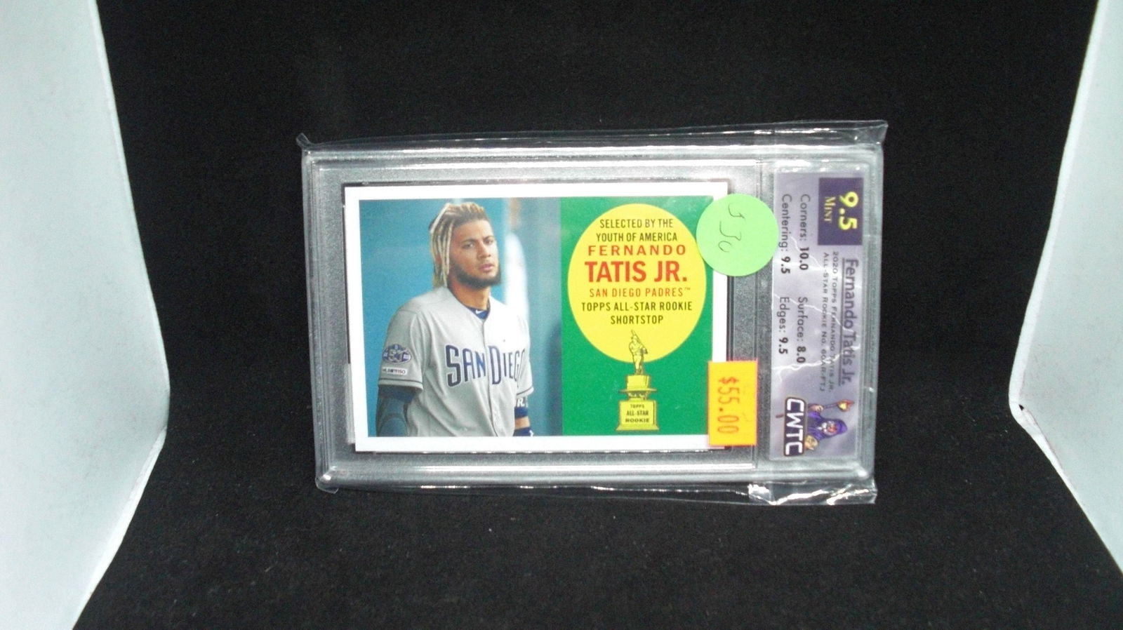 cwtc 9.5 fernando tatis jr rookie cup (1 of 1)