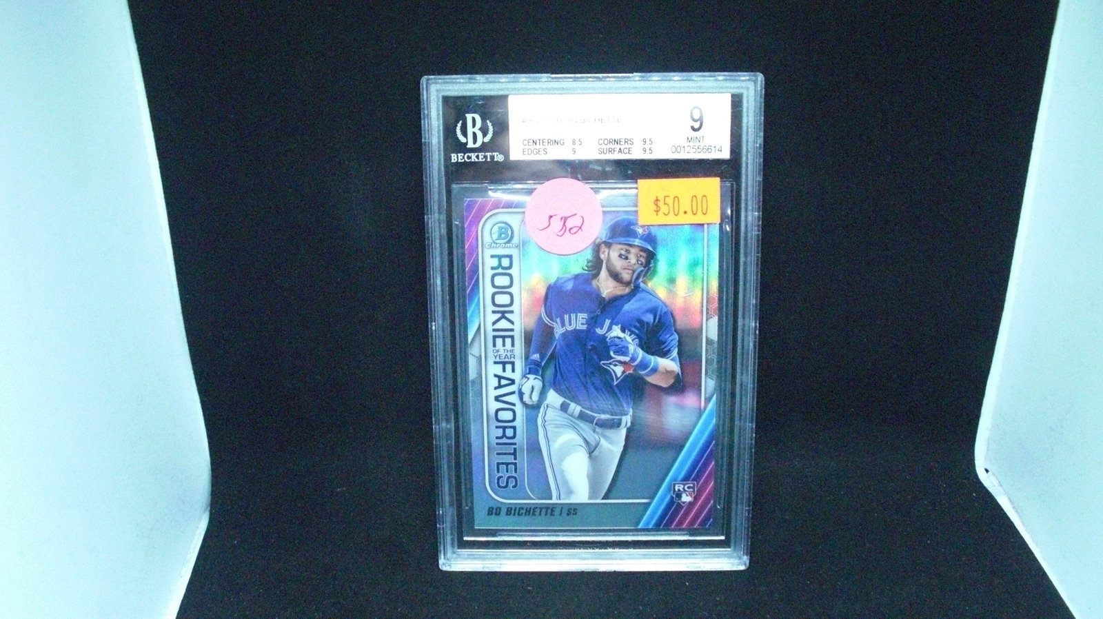 beckett gaded 9 bo bichette bowman chrome: beckett gaded 9 bo bichette bowman chrome