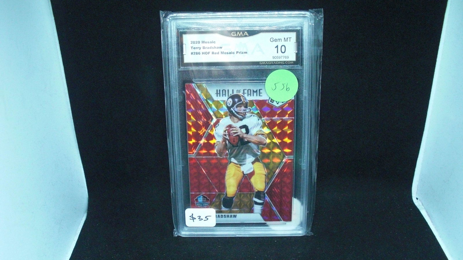 gma gem mint 10 terry bradshaw mosaic (1 of 1)