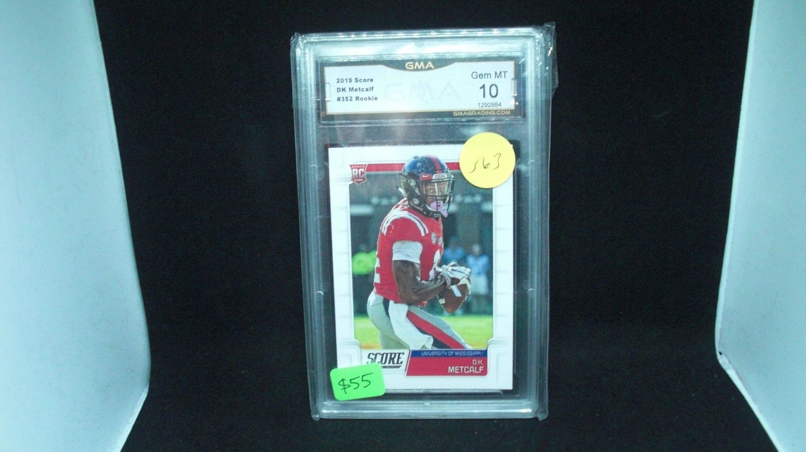 gma gem 10 dk metcalf rookie card (1 of 1)