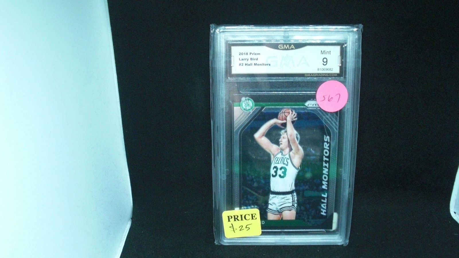 gma graded gem 9 larry bird 2018 prizm (1 of 1)