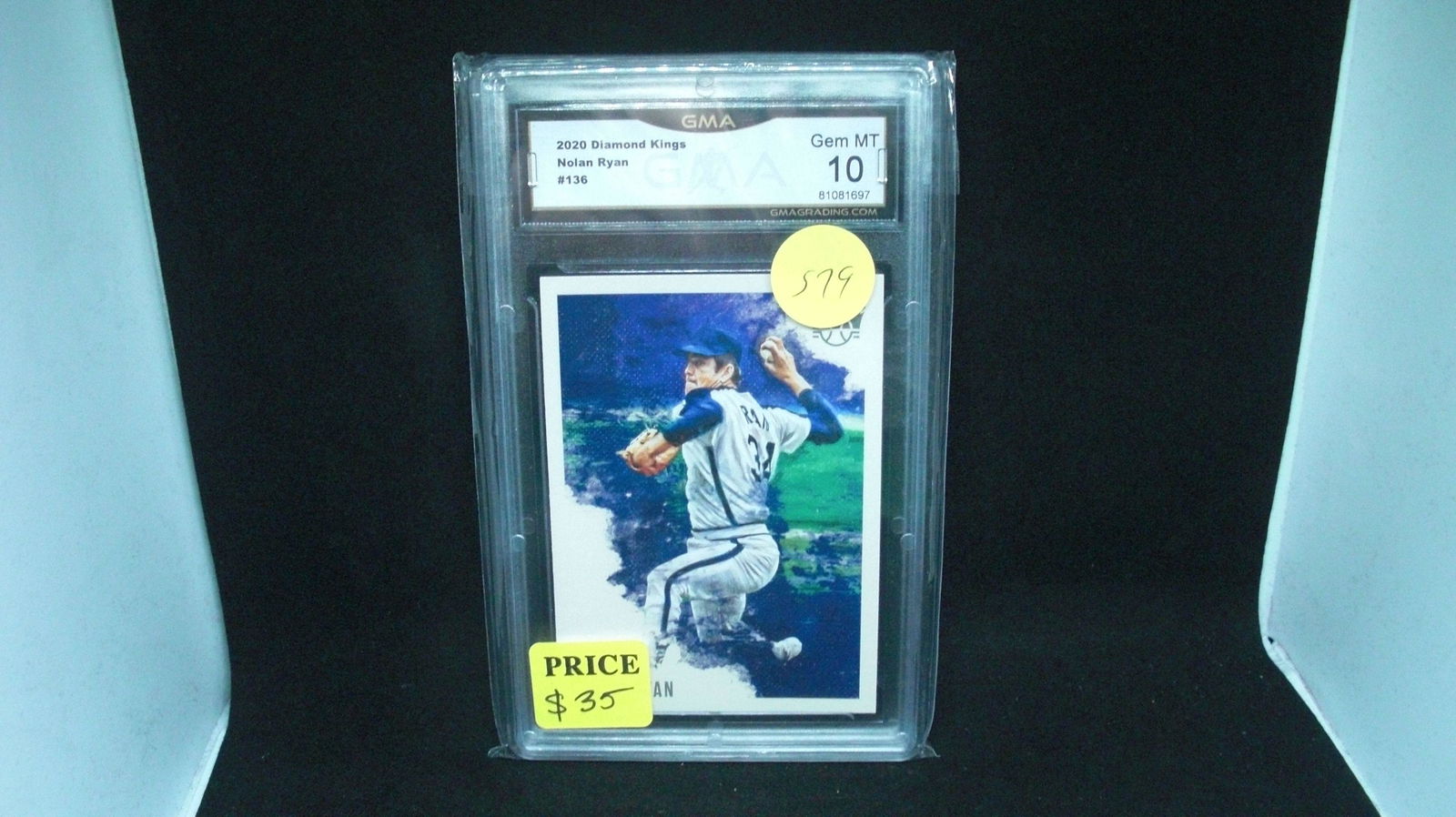 gma graded gem 10 Nolan Ryan diamond kings (1 of 1)