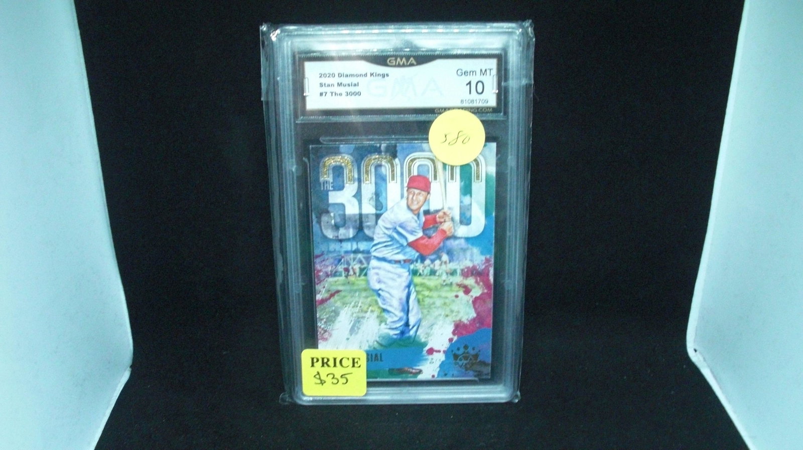 gma graded gem 10 Stan musial 3000 hits: gma graded gem 10 Stan musial 3000 hits