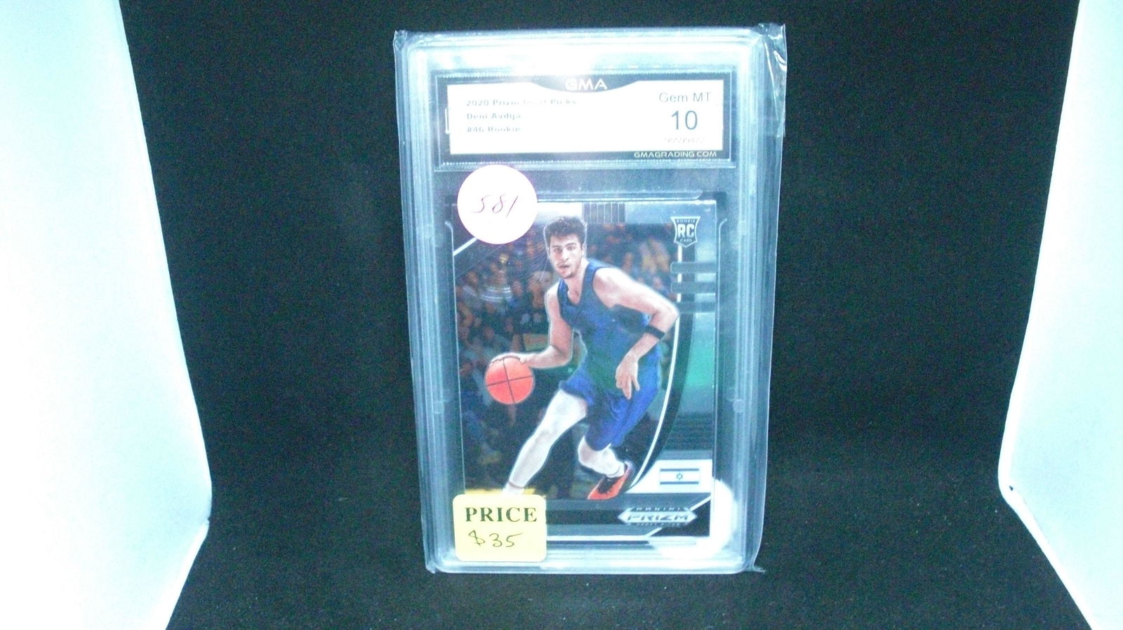 gma graded gem 10 deni avdija rookie (1 of 1)