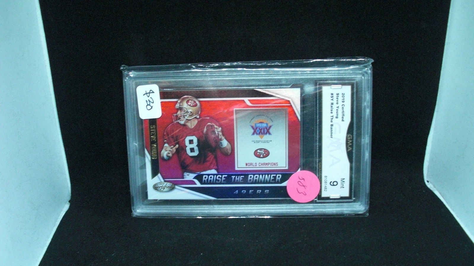 gma graded gem 9 Steve young raise the banner (1 of 1)