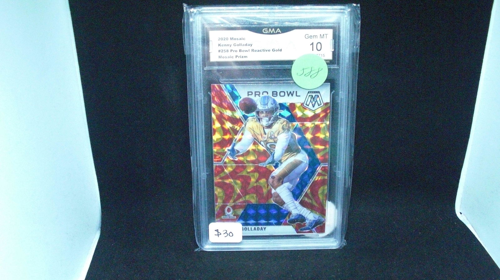 gma graded gem 10 kenny galloway pro bowl (1 of 1)