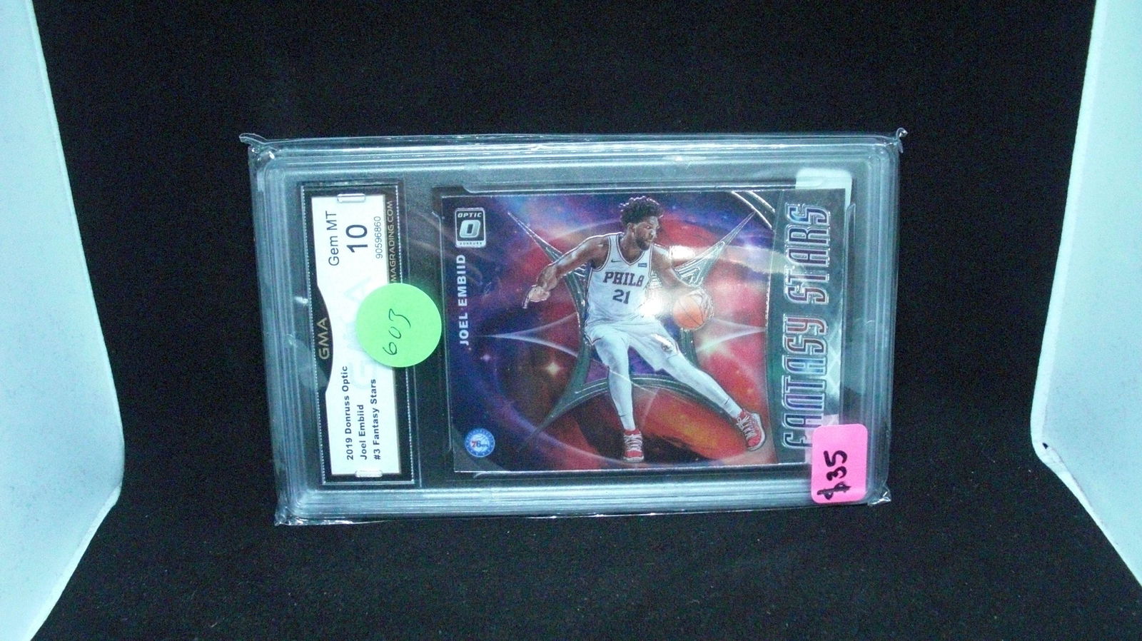 gma graded gem 10 joel embiid fantasy stars (1 of 1)