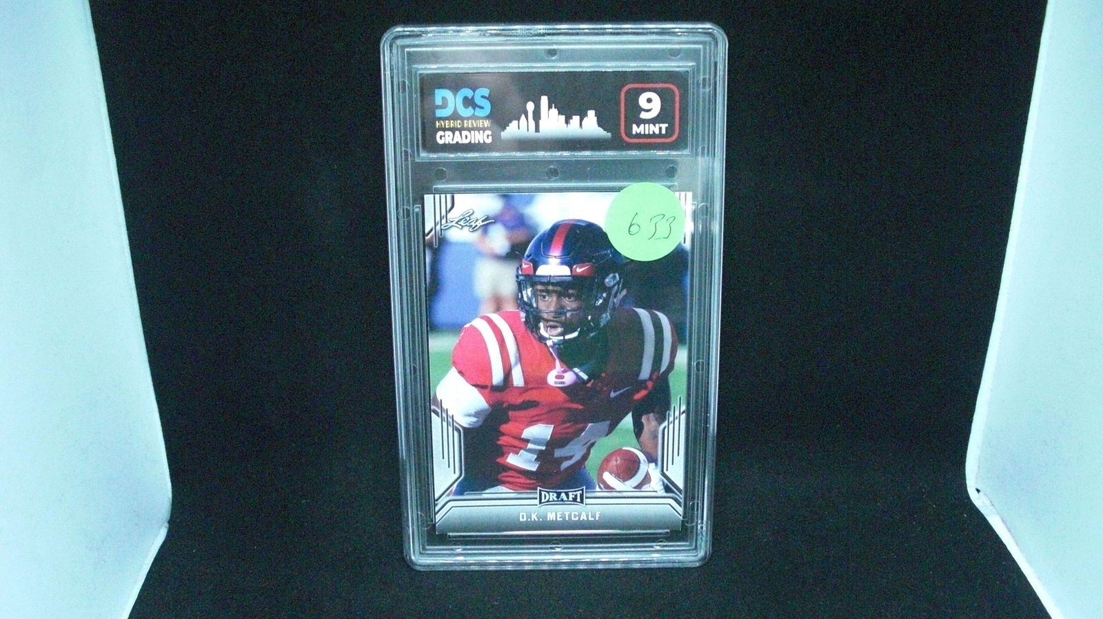 dcs mint 9 dk metcalf rookie (1 of 1)