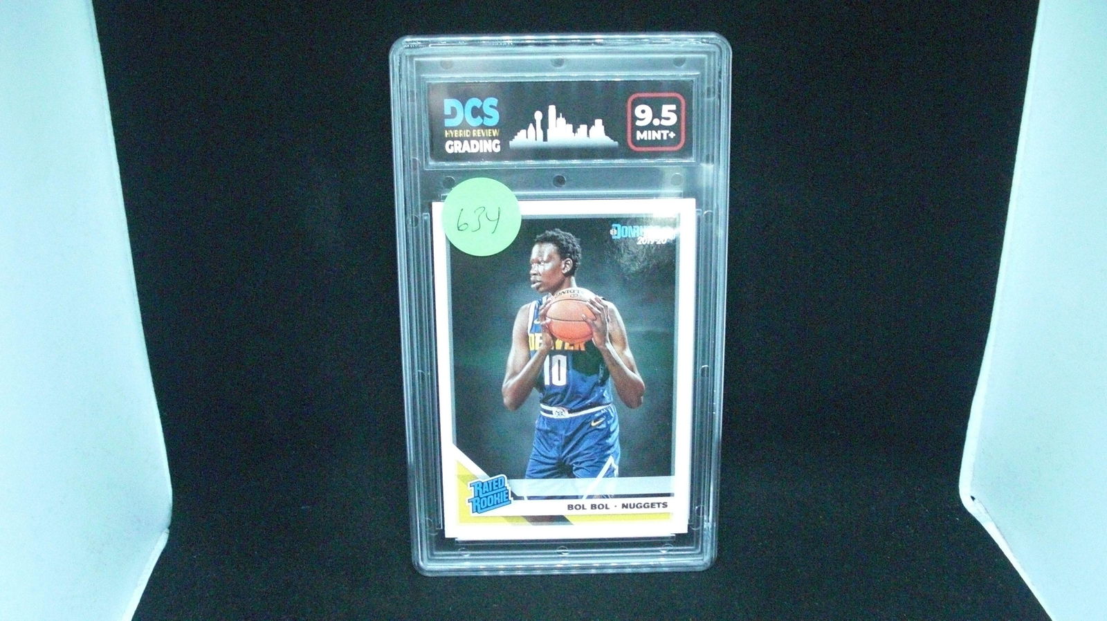 dcs graded 9.5 bol bol rated rookie (1 of 1)