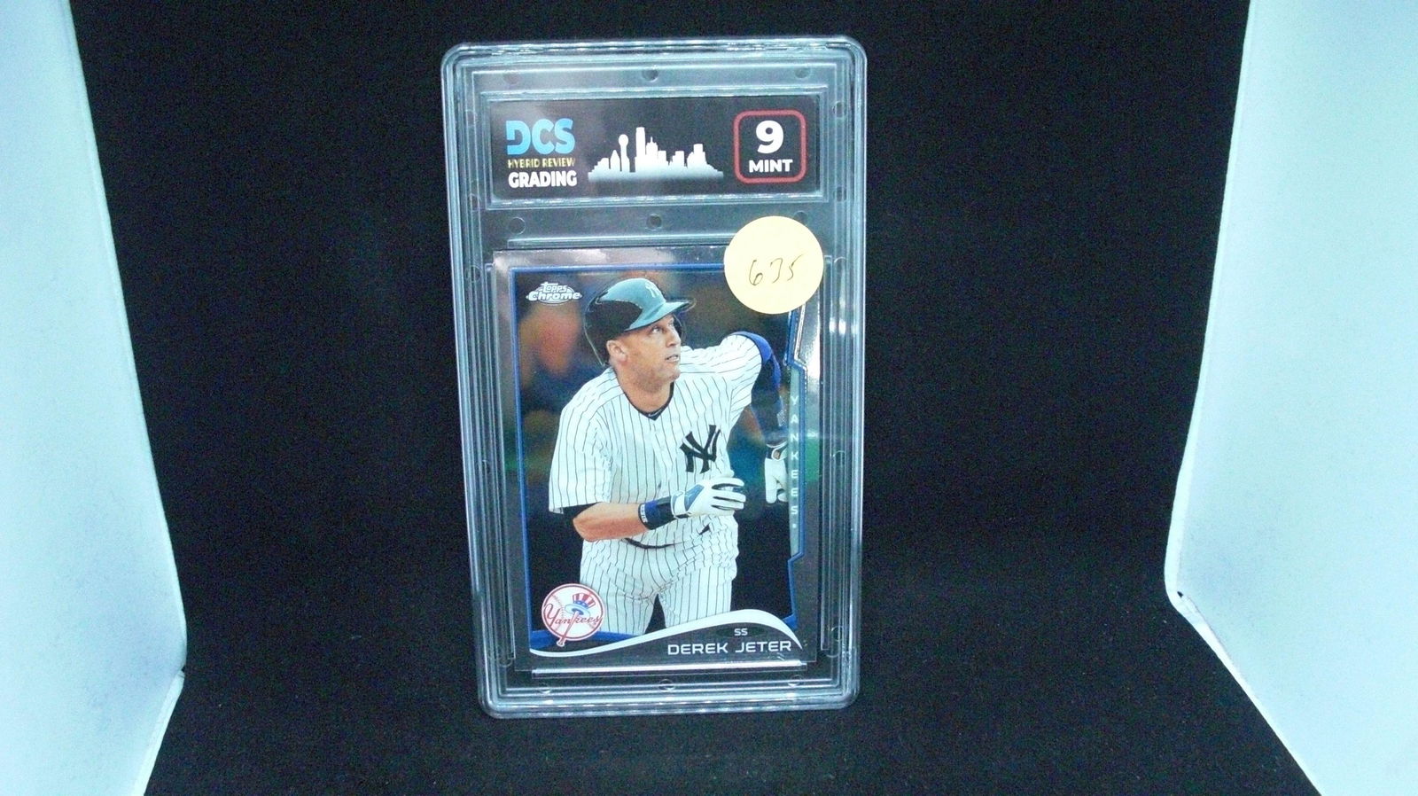 dcs graded 9 derek jeter topps chrome (1 of 1)