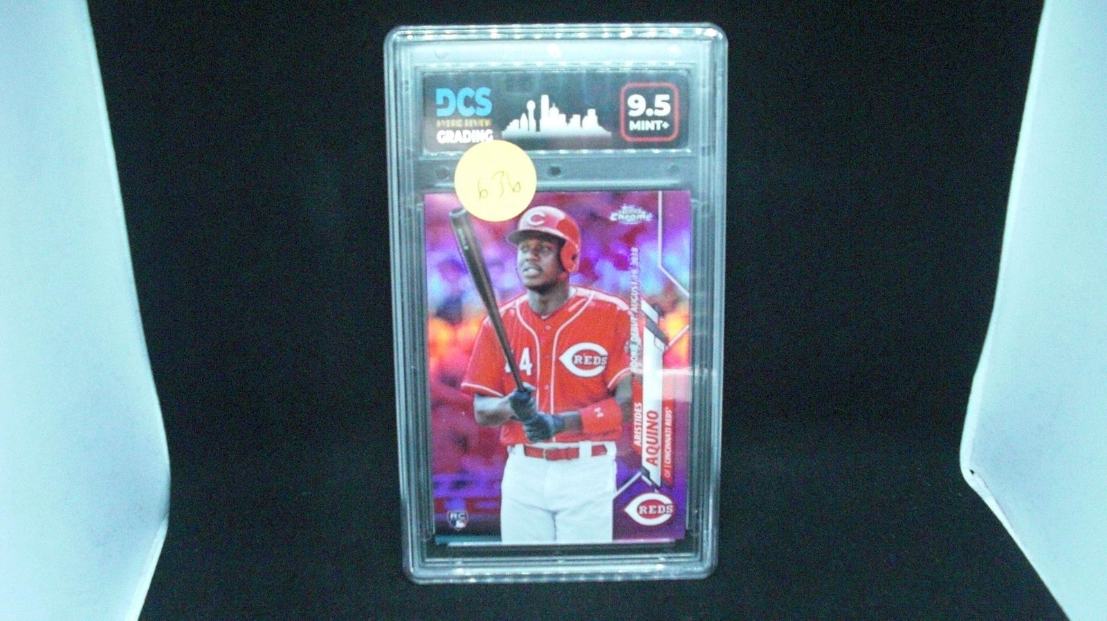 dcs graded aristides aquino pink refractor: dcs graded aristides aquino pink refractor
