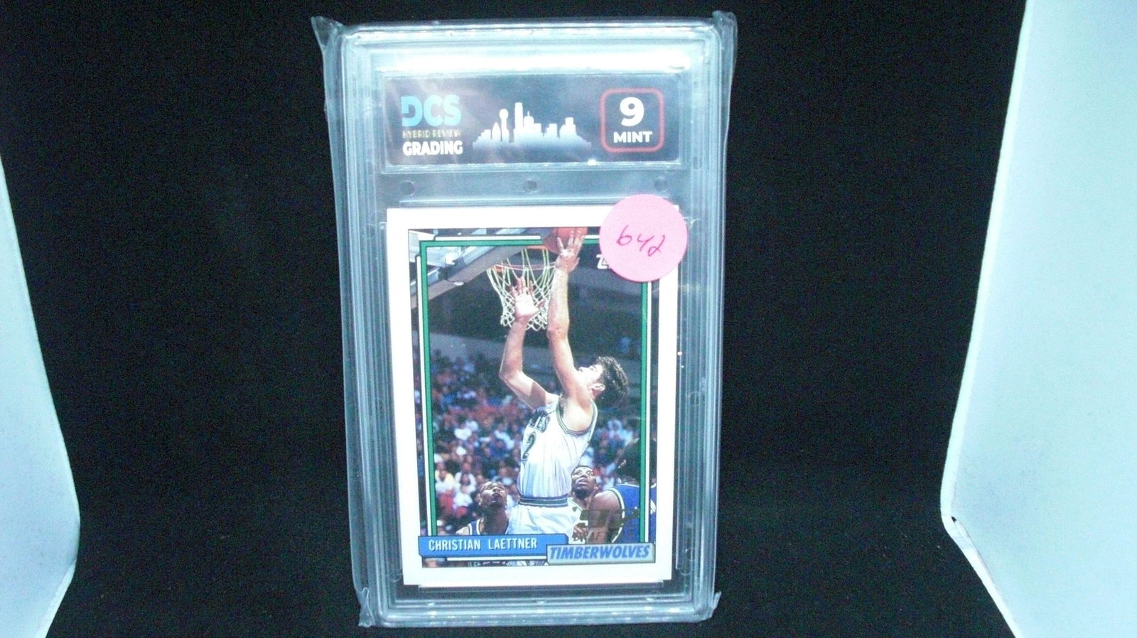 dcs 9 mint christian laetnet rookie card (1 of 1)