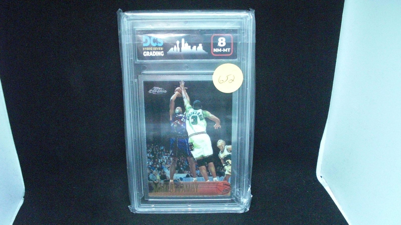 dcs graded 8 marcus camby topps chrome (1 of 1)