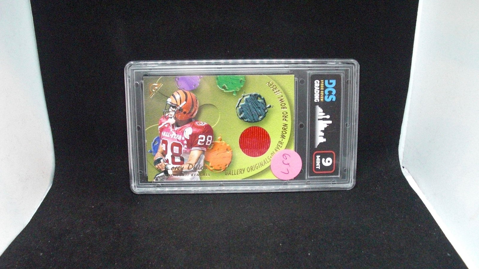 dcs grading 9 corey dillon jersey card (1 of 1)