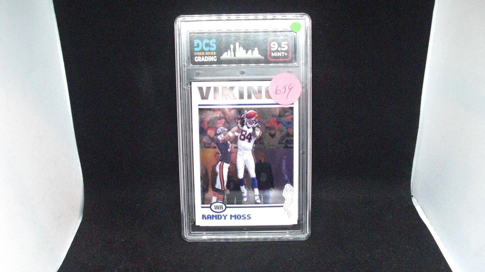 dcs grading 9.5 randy moss topps chrome (1 of 1)