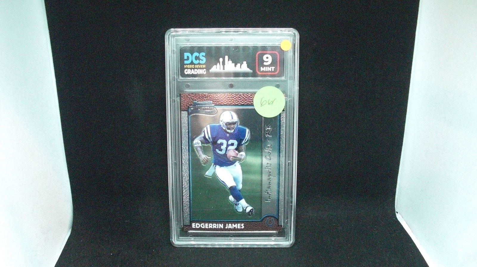 dcs grading 9 eddgerrin james rookie card (1 of 1)