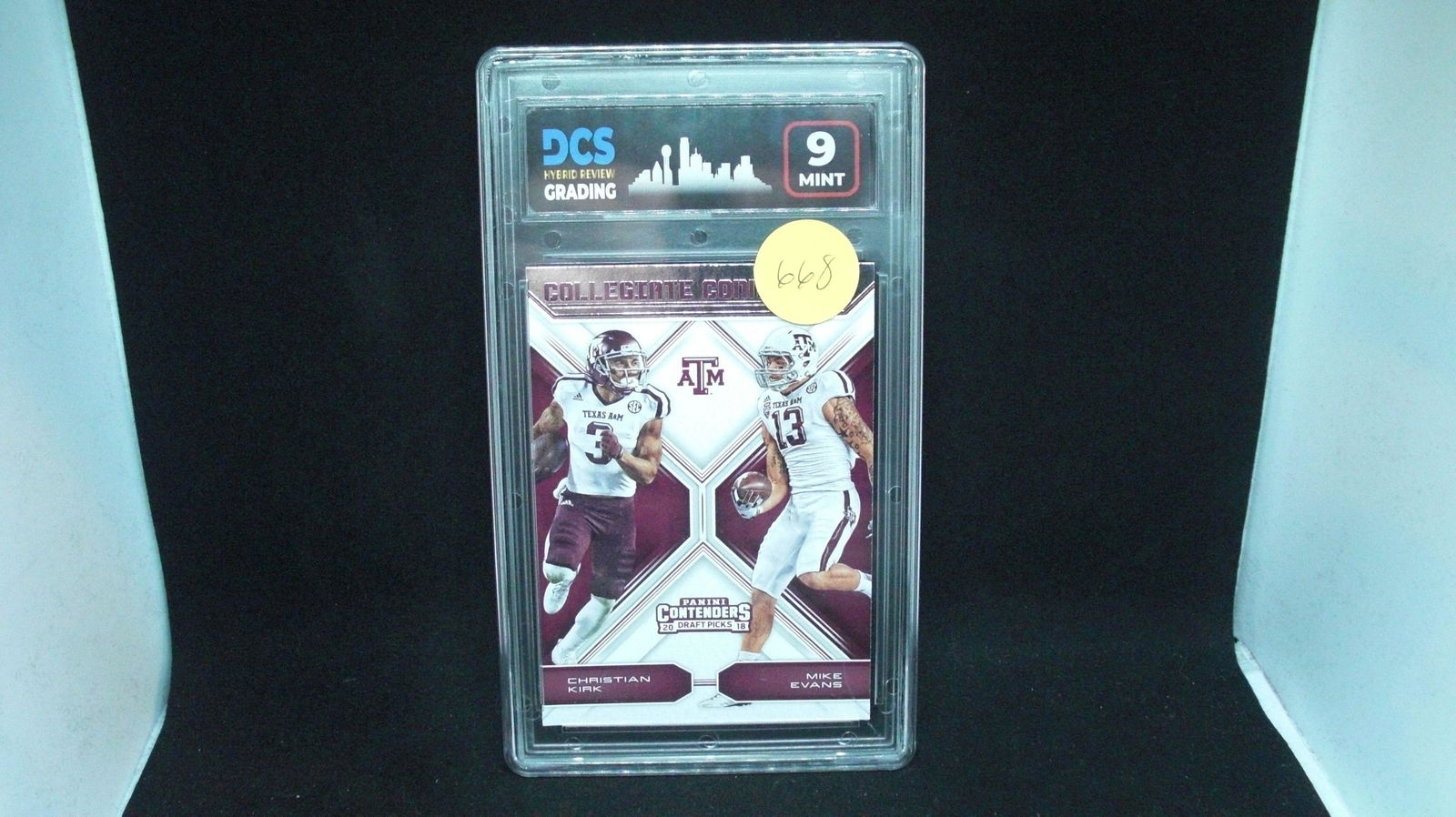 dcs grading 9 mike evans rookie card (1 of 1)
