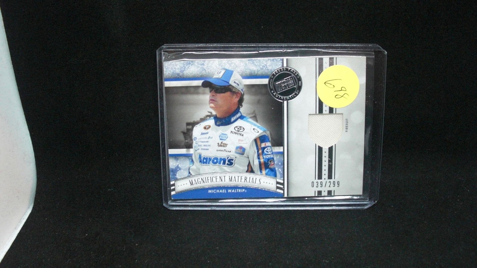 michael waltrip nascar jersey card 039/299 (1 of 1)