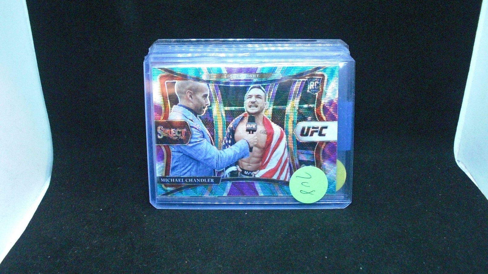 michael chandler select ufc tri color prizm (1 of 1)