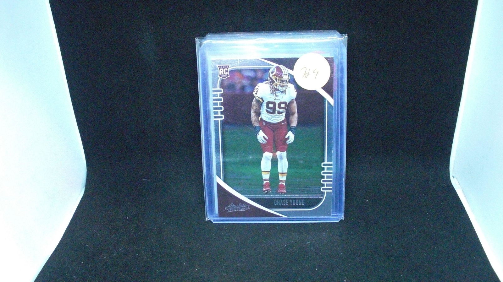 chase young rookie card (1 of 1)