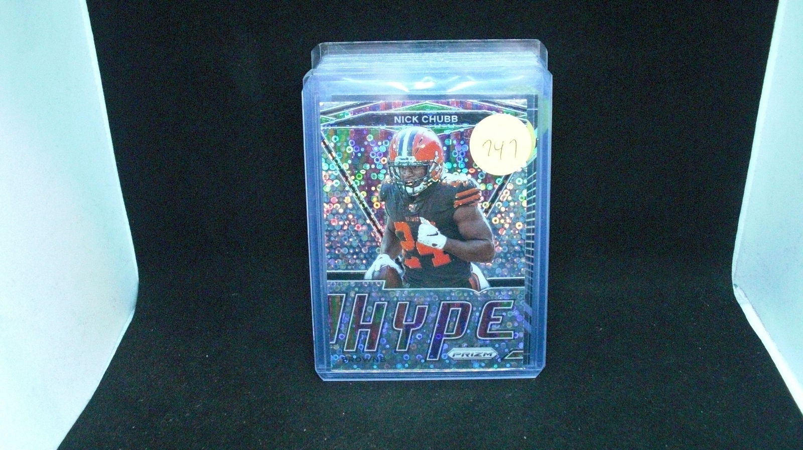 nick chubb silver disco hype (1 of 1)