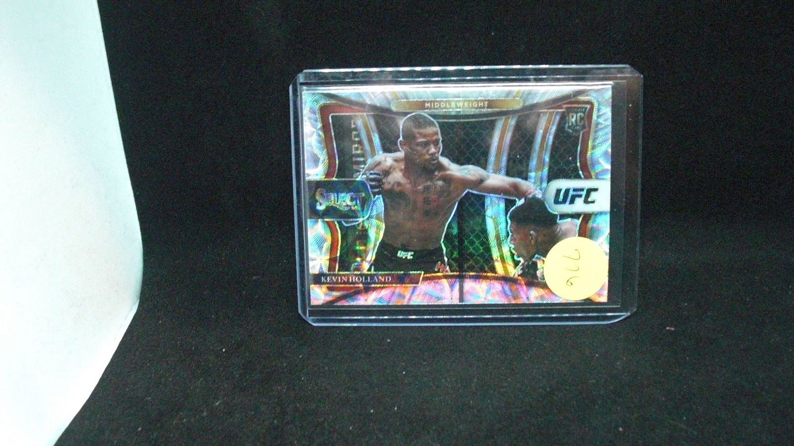 Kevin Holland silver scope UFC rookie card (1 of 1)