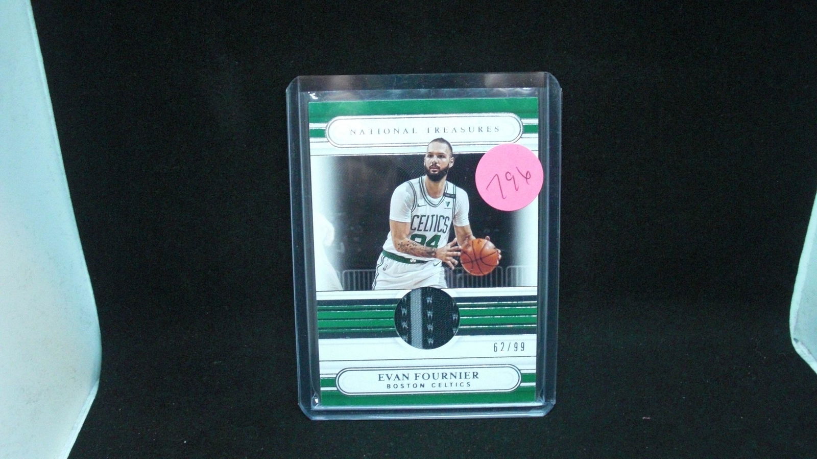 national treasures evan fournier jersey card 62/99 (1 of 1)