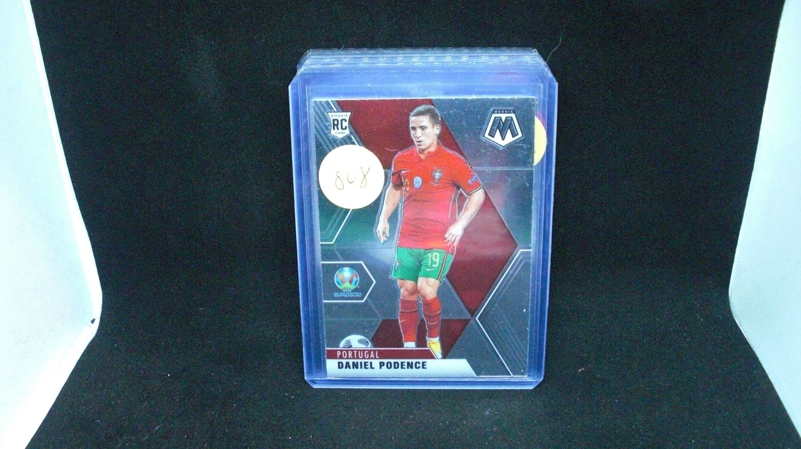 mosaic soccer daniel podence rookie: in top loader