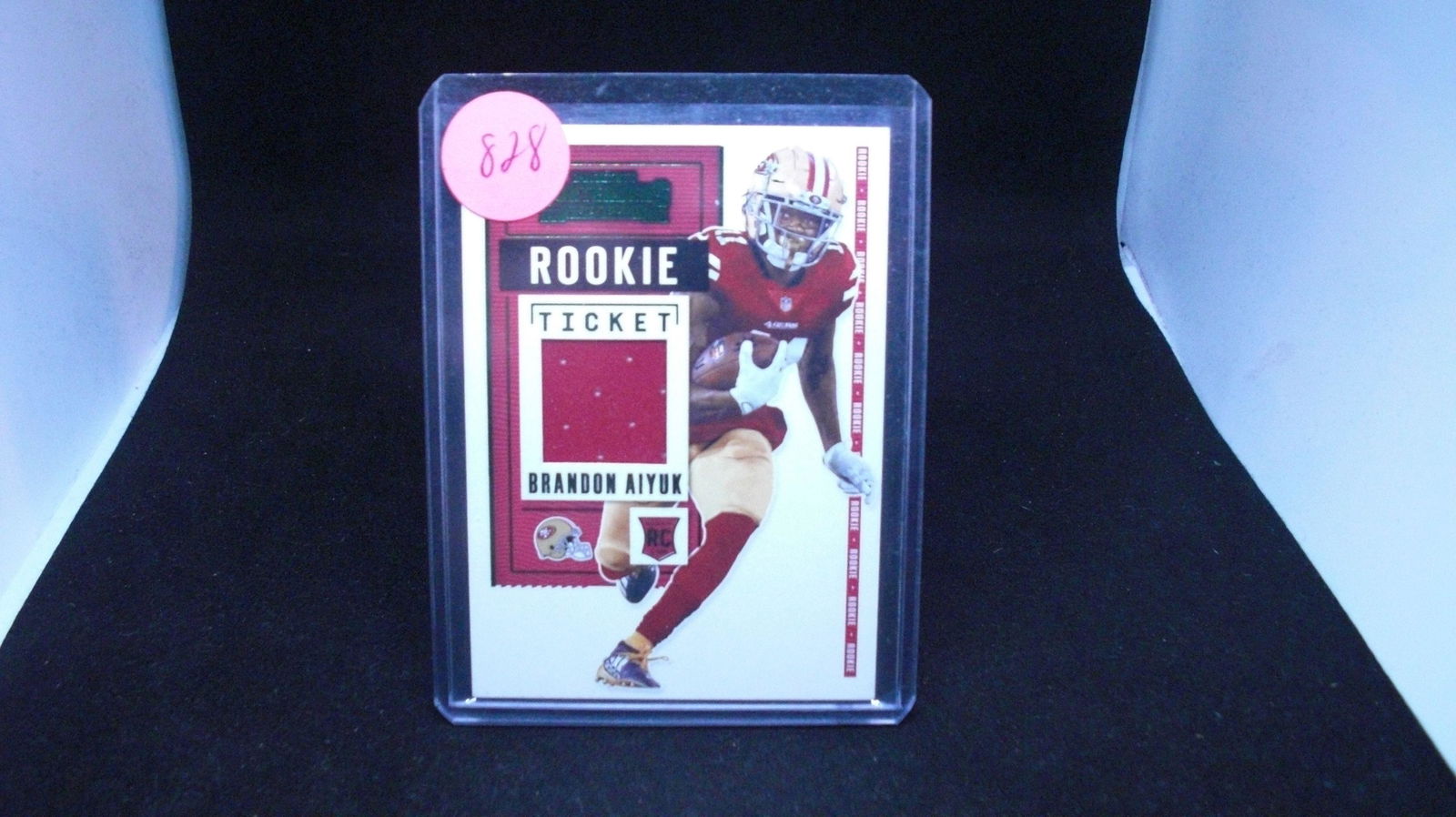 brandon aiyuk contenders rookie jersey card (1 of 1)
