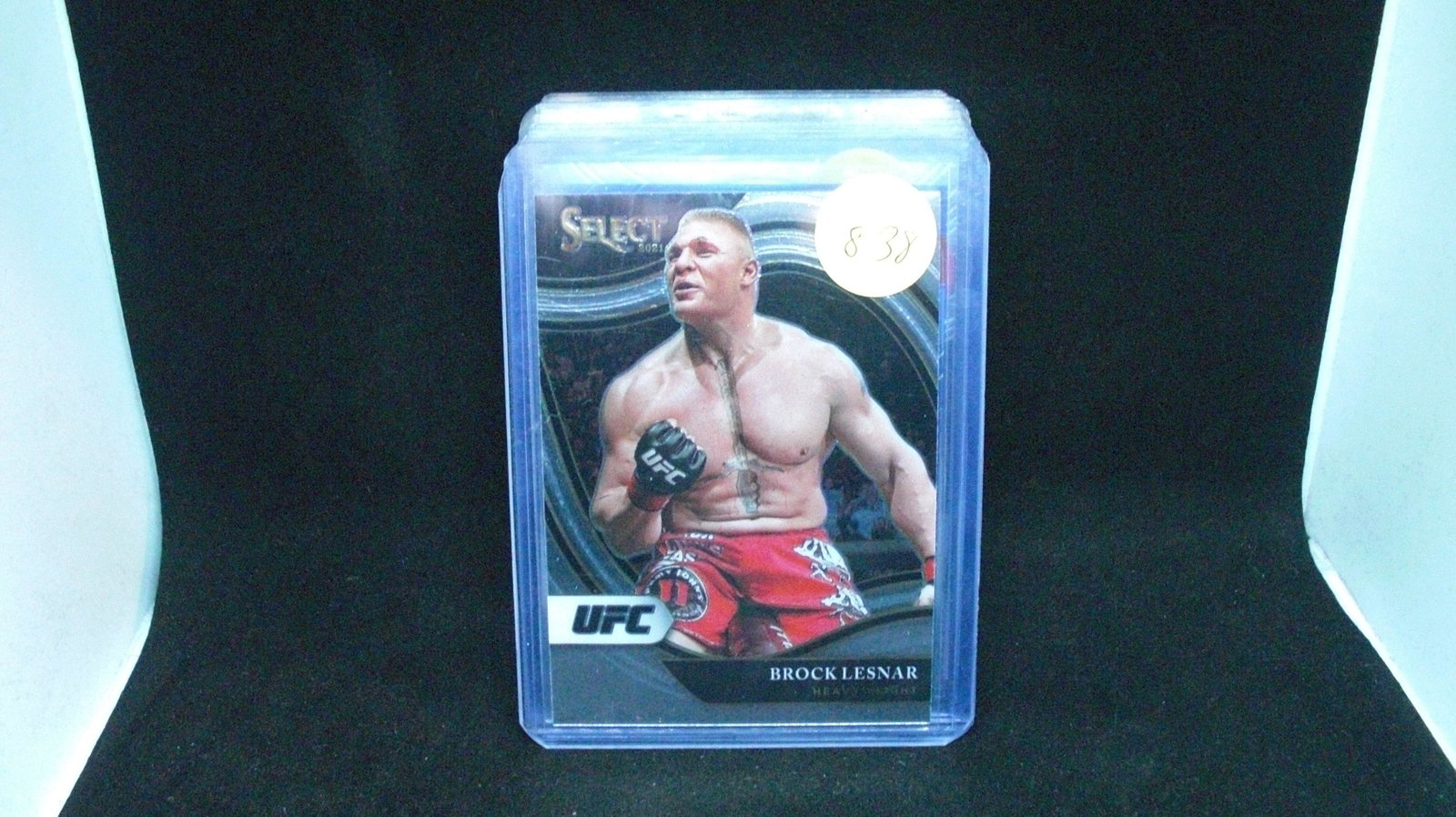 select ufc brock lesnar Octagon side: in top loader