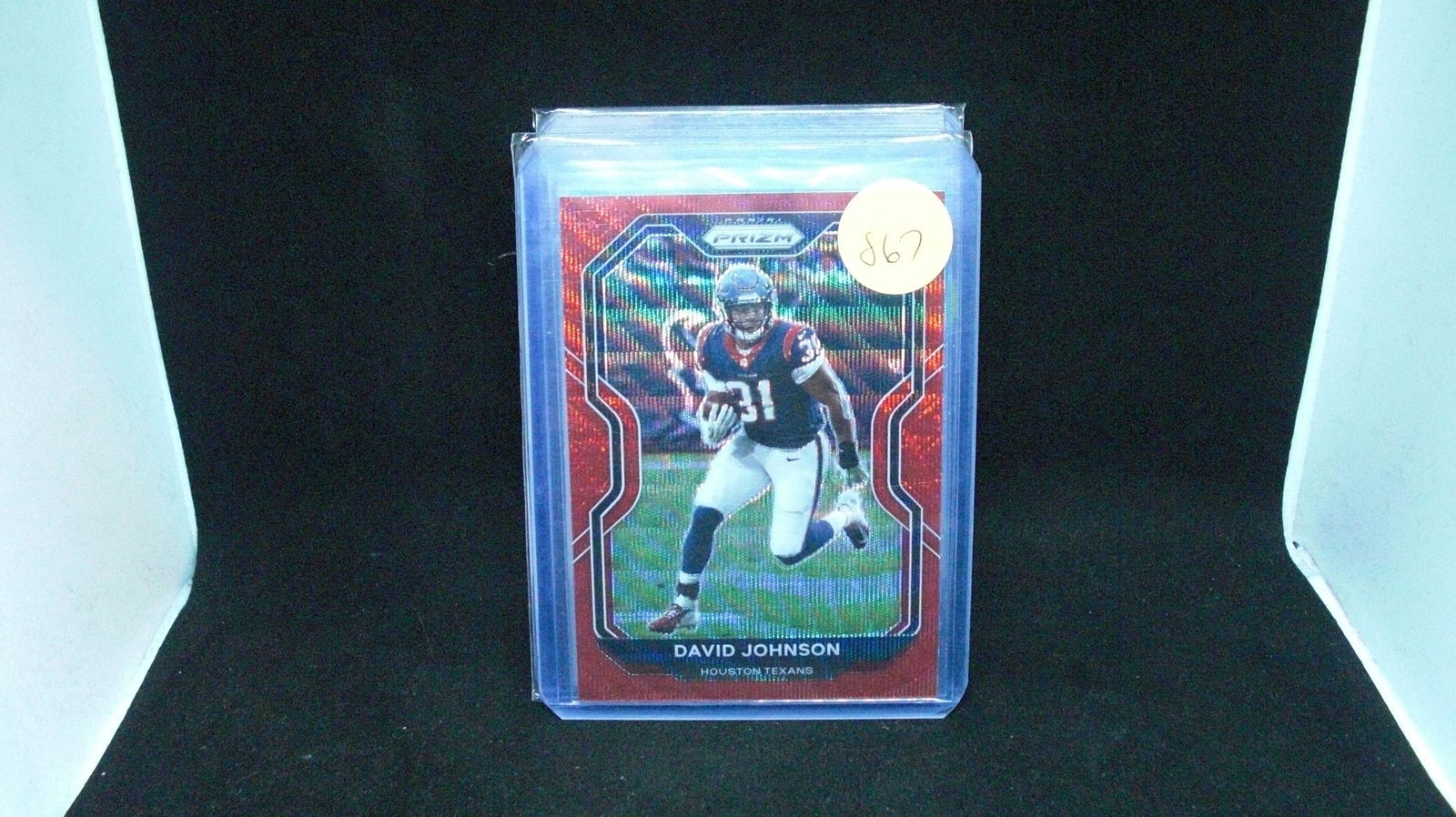 david johnson red wave prizm 149/149 (1 of 1)
