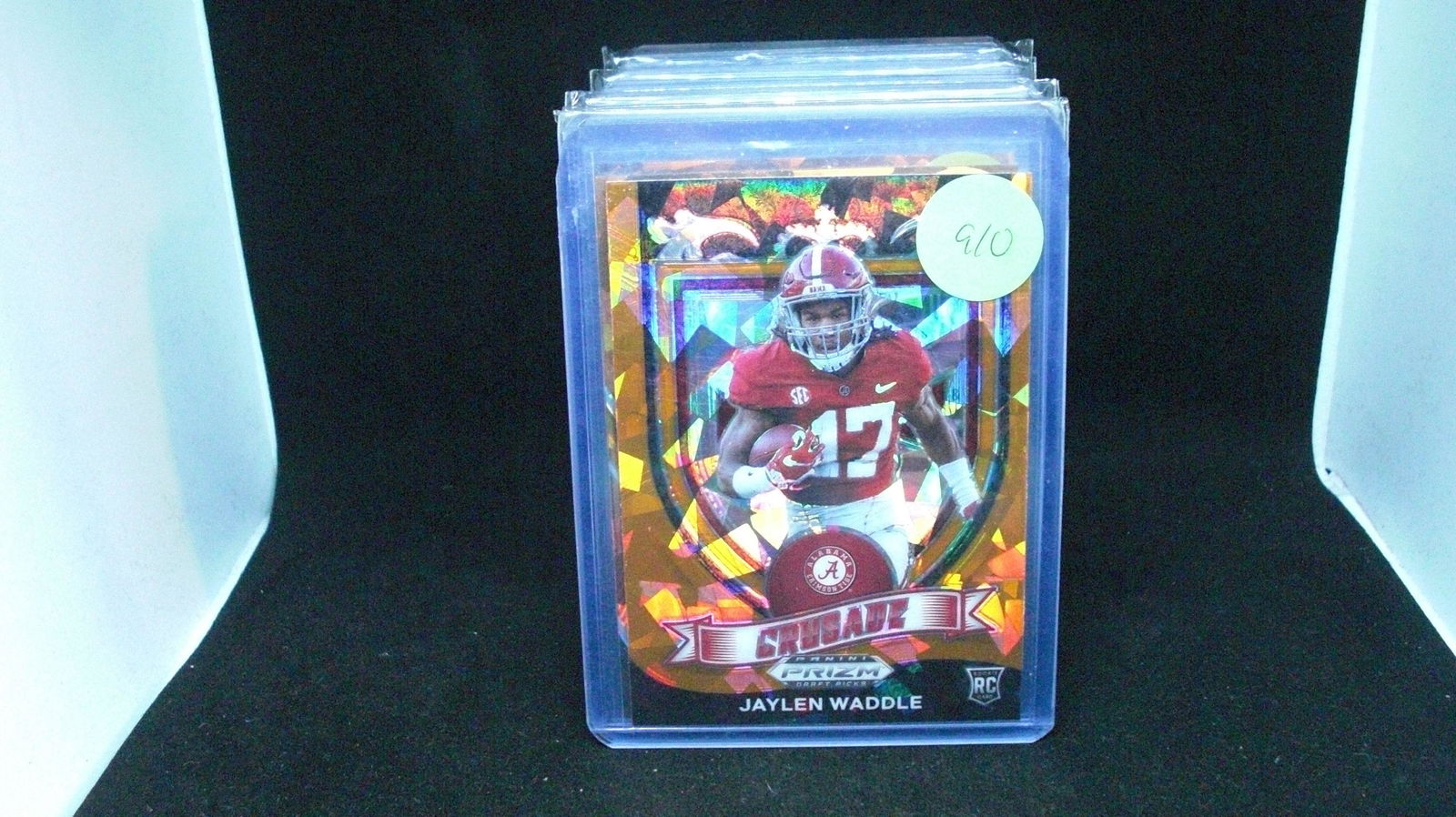 Jaylen waddle orange cracked ice prison (1 of 1)