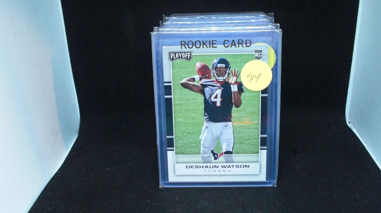 Deshaun Watson Texans playoff rookie card (1 of 1)