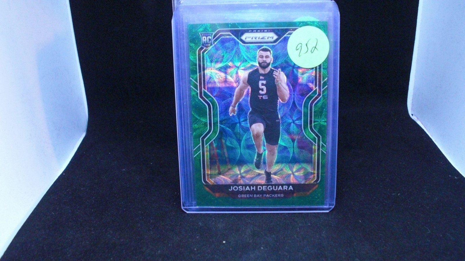 josiah deguar green scope prizm: in top loader