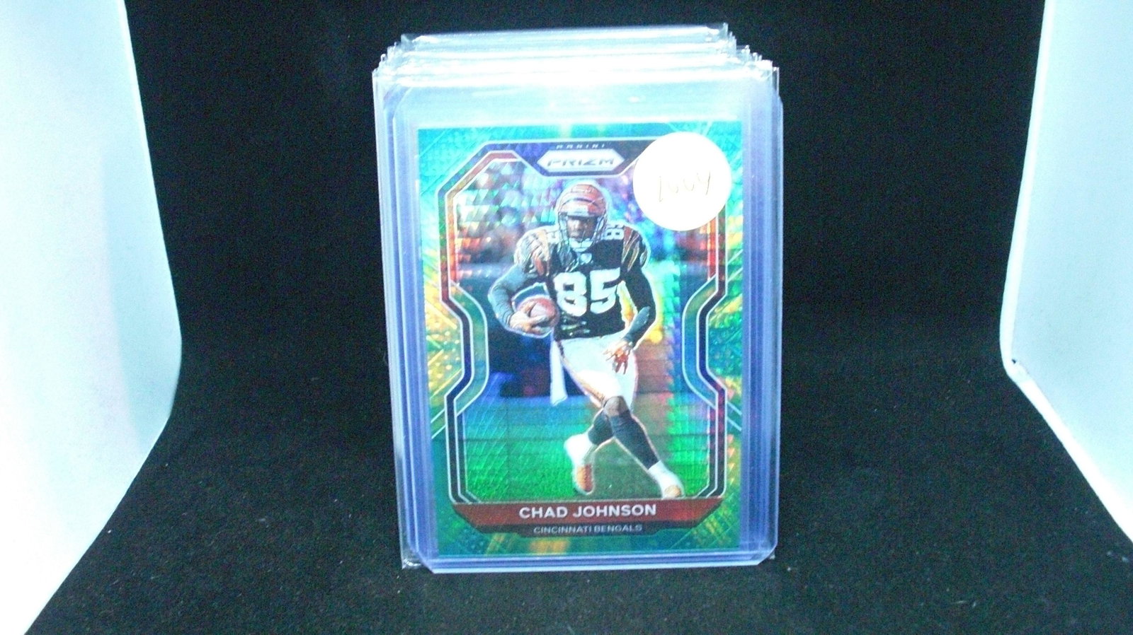 chad johnson Green tie dye prism: in top loader