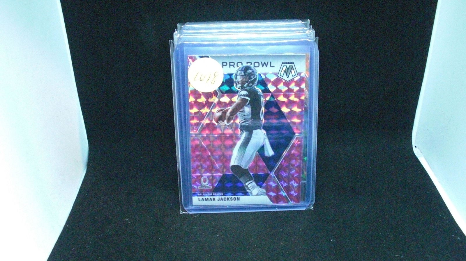 Lamar Jackson pink camo Pro Bowl (1 of 1)